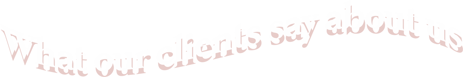 What our clients say about us